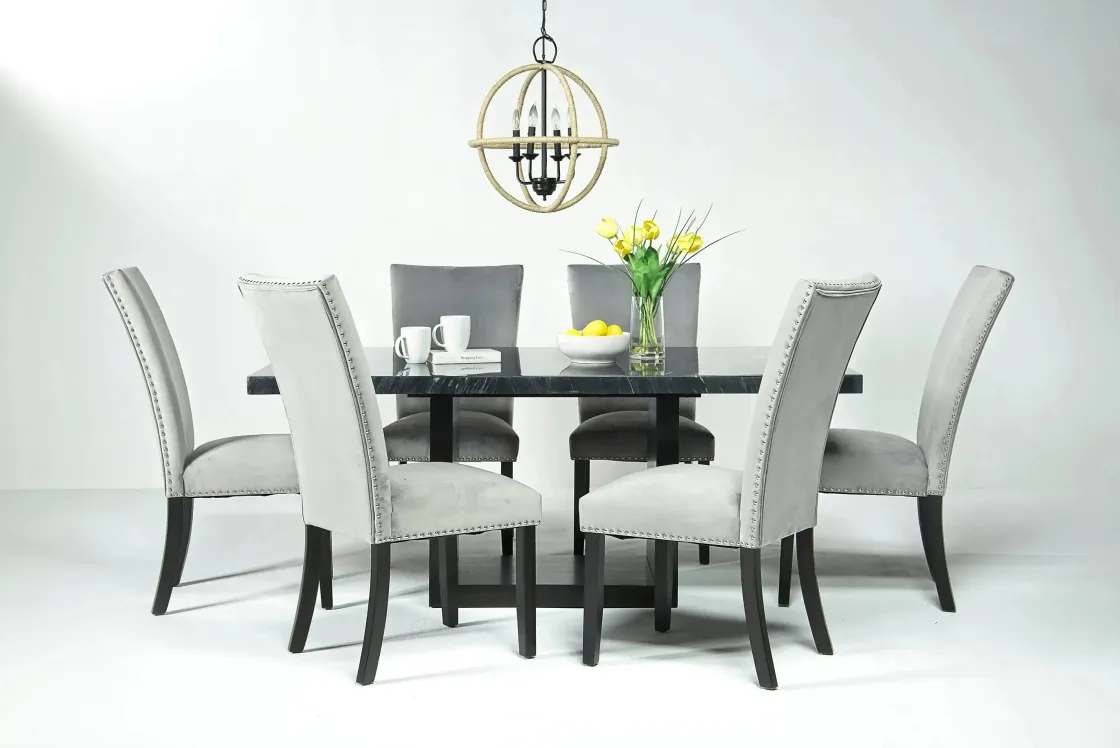 Mor Furniture Francisco Side Chair In Gray