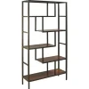 Mor Furniture Frankwell Tall Bookcase In Brown