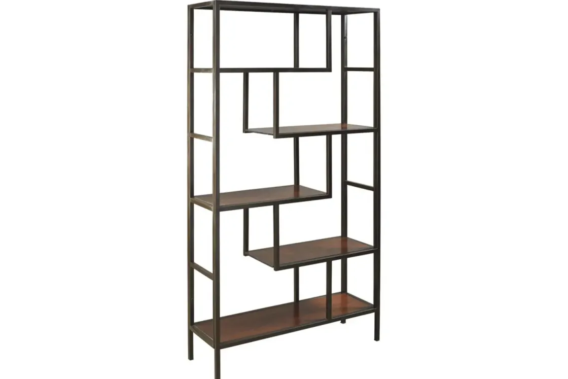 Mor Furniture Frankwell Tall Bookcase In Brown