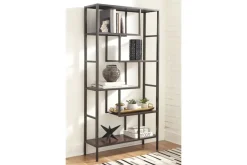 Mor Furniture Frankwell Tall Bookcase In Brown
