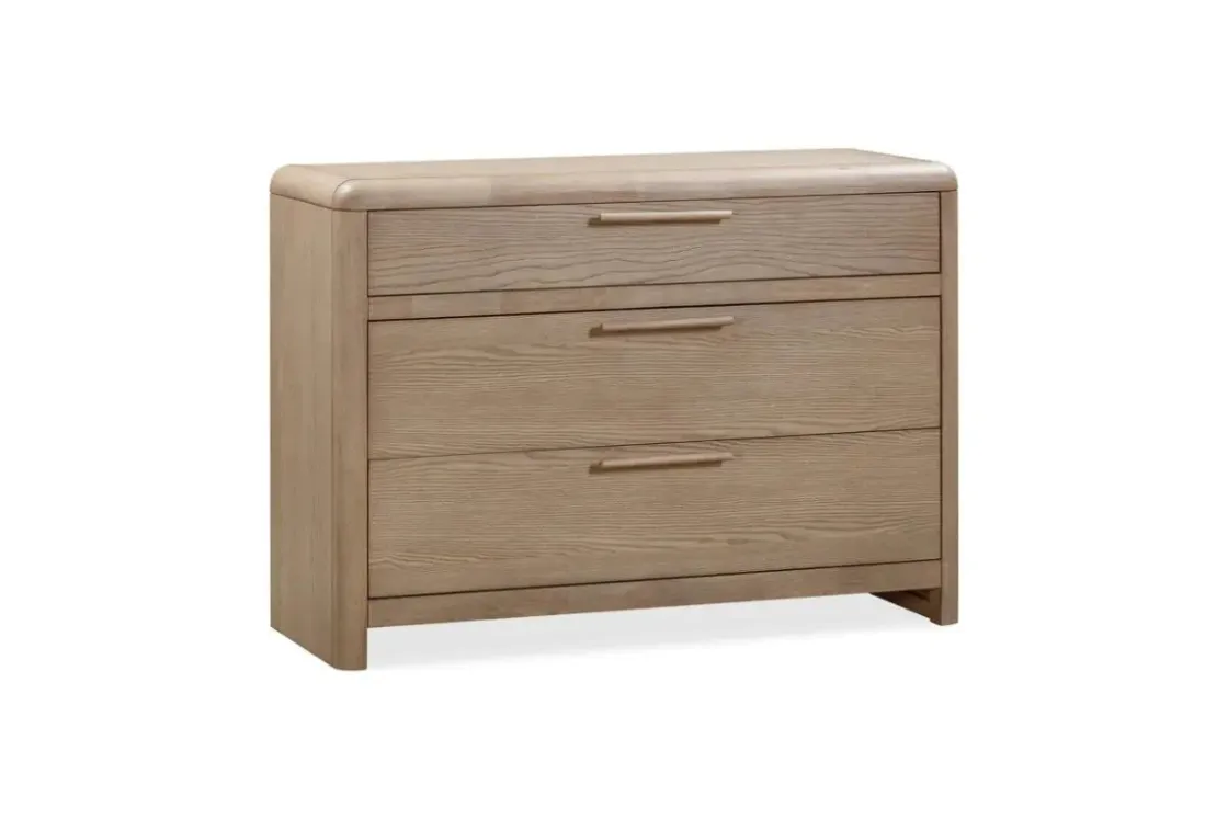 Mor Furniture Furano 3 Drawer Bachelors Chest In Ginger