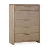 Mor Furniture Furano 5 Drawer Chest In Ginger