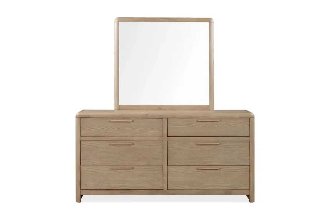 Mor Furniture Furano Mirror In Ginger