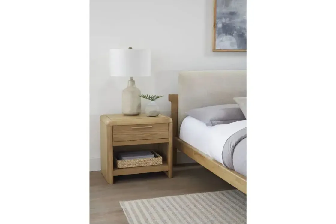 Mor Furniture Furano Nightstand In Ginger