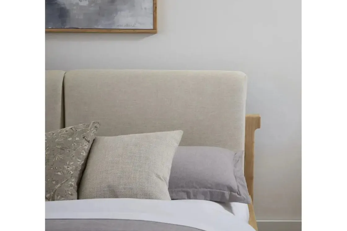 Mor Furniture Furano Upholstered Bed In Ginger, Full