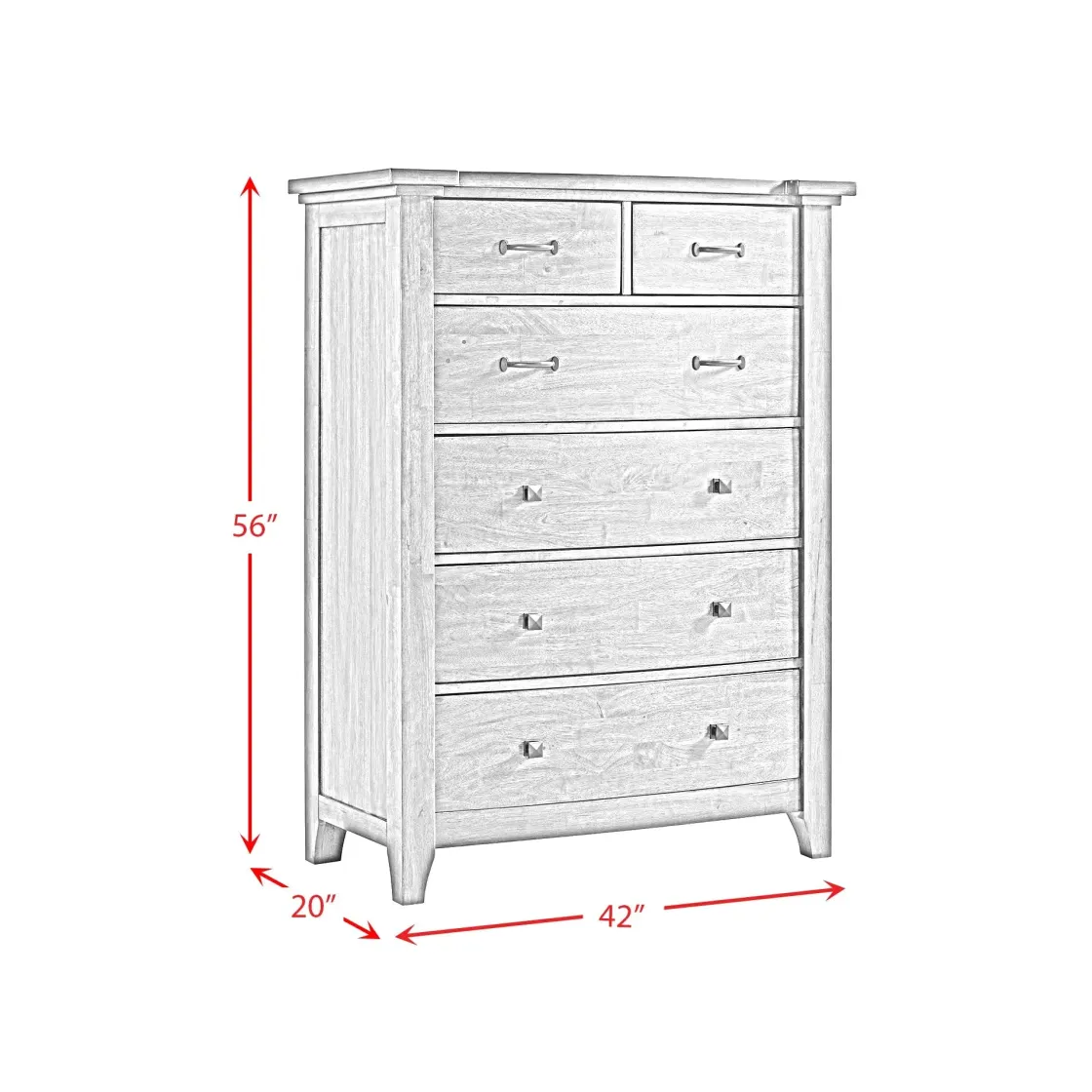 Mor Furniture Gage Chest In Chestnut