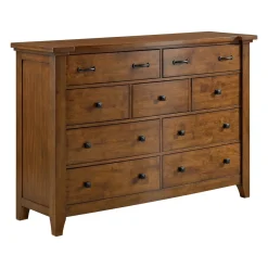 Mor Furniture Gage Dresser In Chestnut