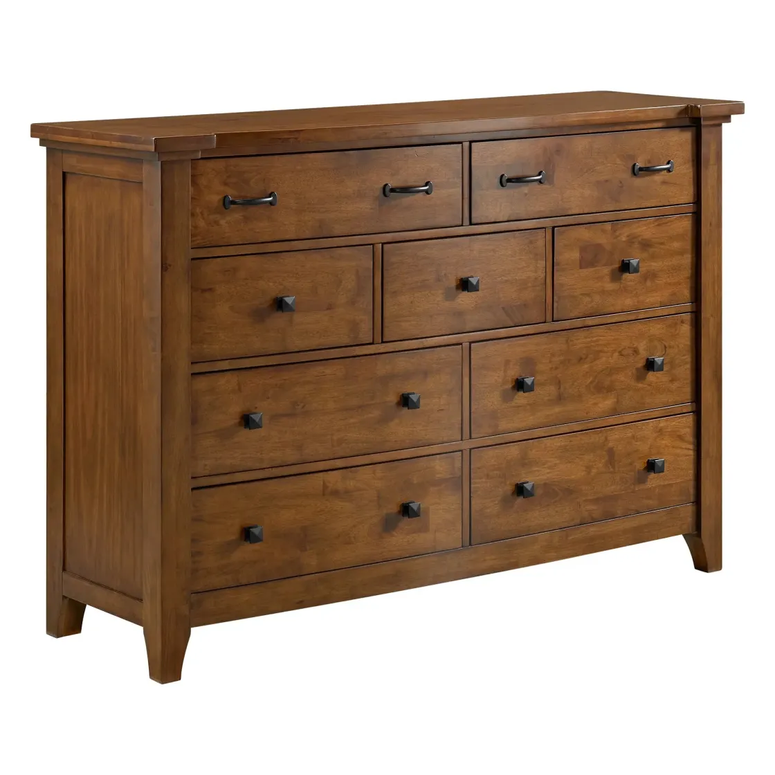 Mor Furniture Gage Dresser In Chestnut