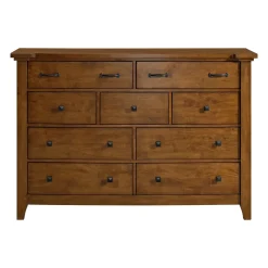 Mor Furniture Gage Dresser In Chestnut
