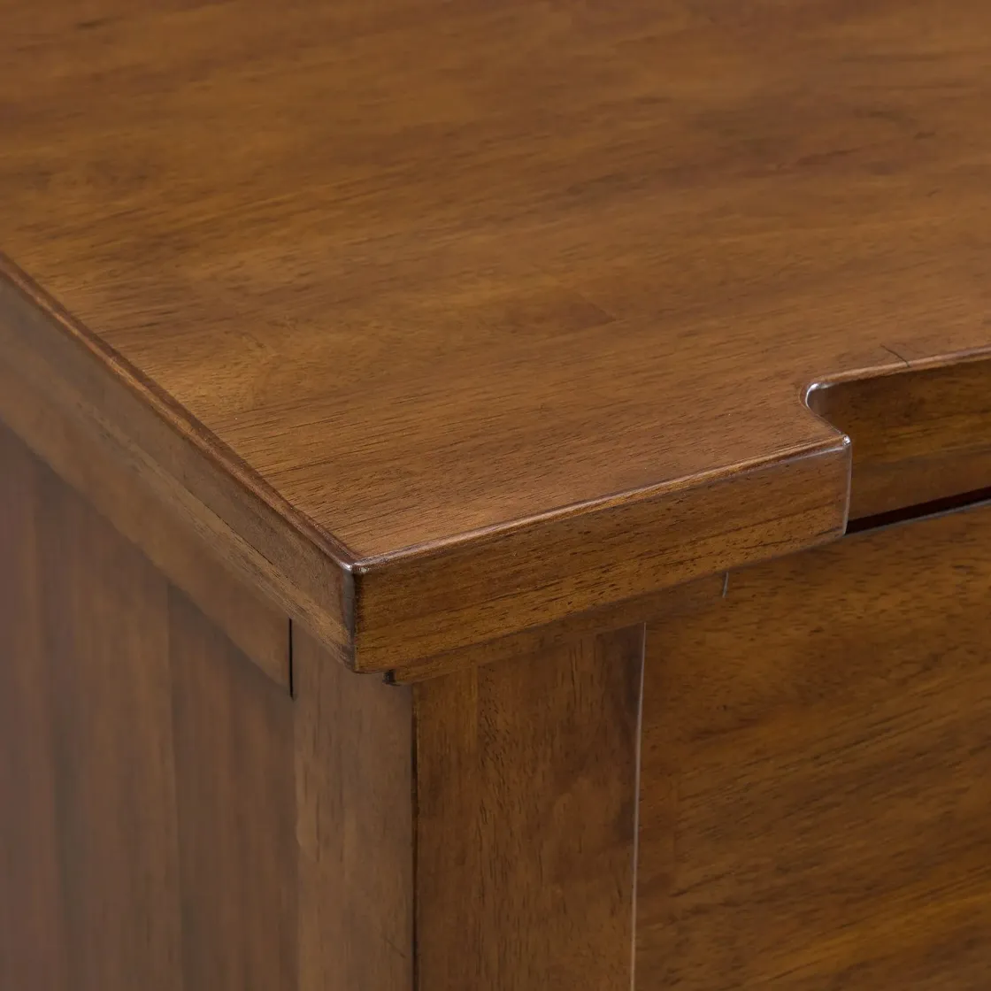 Mor Furniture Gage Dresser In Chestnut