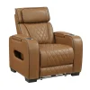 Mor Furniture Gallington 2 Power Recliner In Brown