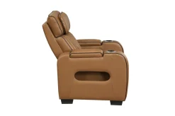 Mor Furniture Gallington 2 Power Recliner In Brown