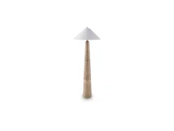 Mor Furniture Gasparleigh Floor Lamp In Natural Brown