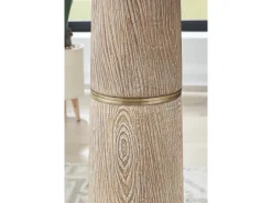Mor Furniture Gasparleigh Floor Lamp In Natural Brown