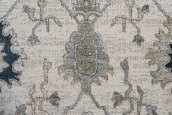 Mor Furniture Gatsby Regent Rug In Ivory & Green, 5’ X 7’