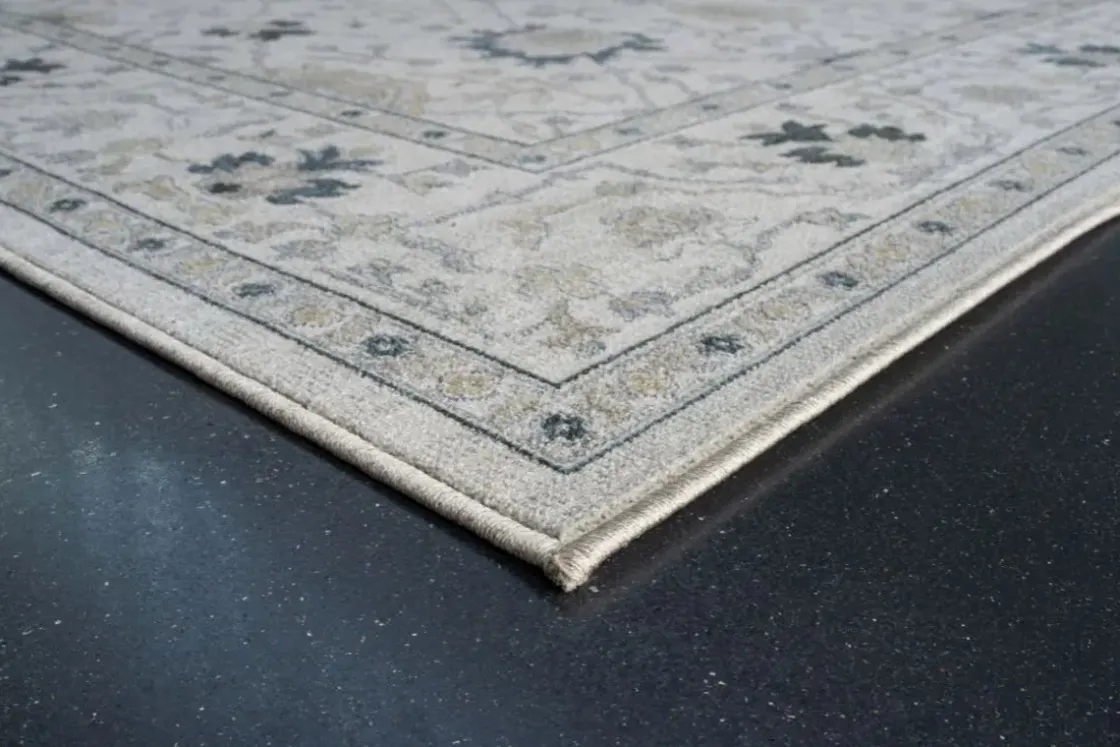 Mor Furniture Gatsby Regent Rug In Ivory & Green, 5’ X 7’