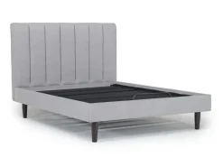 Mor Furniture Gavin Upholstered Adjustable Foundation Bed In Charcoal, Full