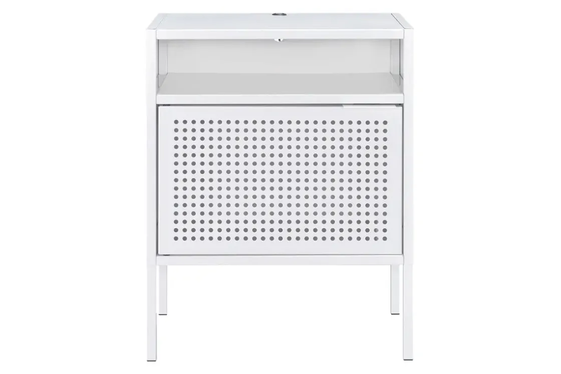 Mor Furniture Gemma Usb Nightstand In Gray