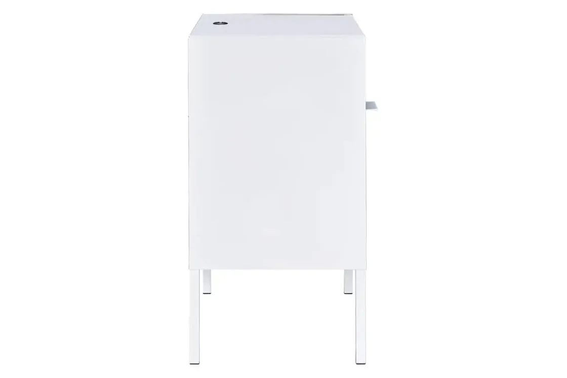 Mor Furniture Gemma Usb Nightstand In Gray