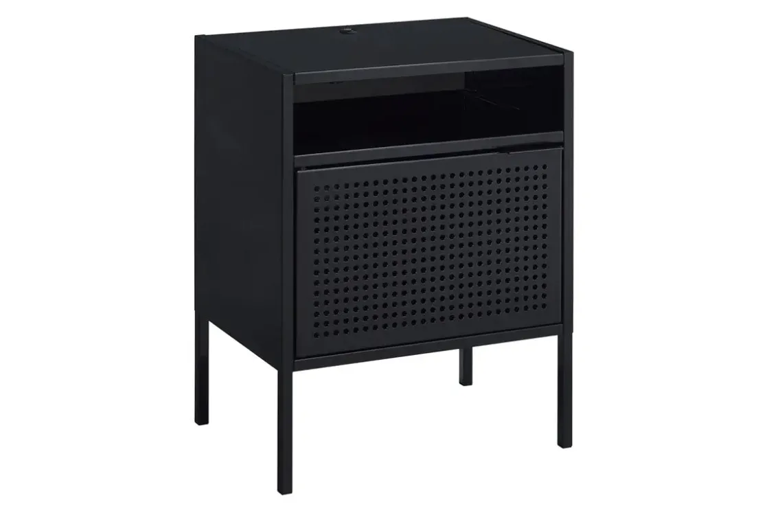 Mor Furniture Gemma Usb Nightstand In Gray