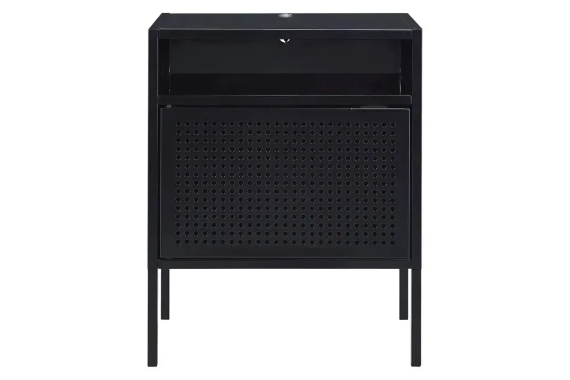 Mor Furniture Gemma Usb Nightstand In Gray