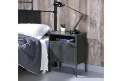 Mor Furniture Gemma Usb Nightstand In Gray