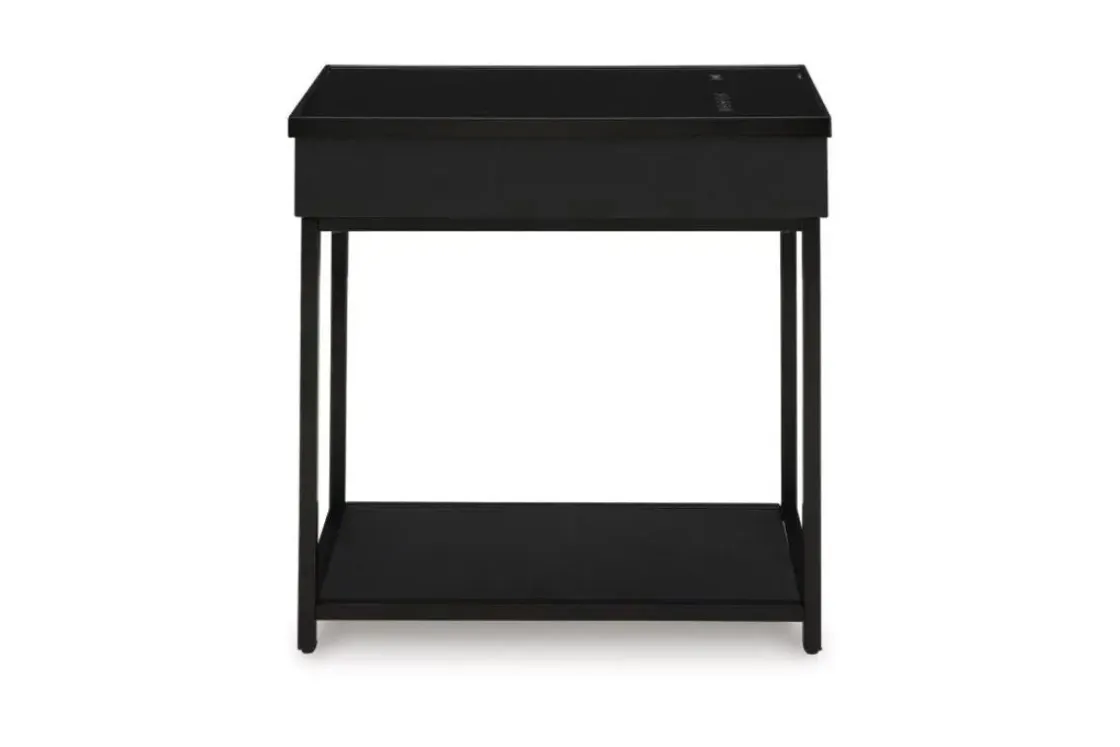 Mor Furniture Gemmet Accent Table In Black