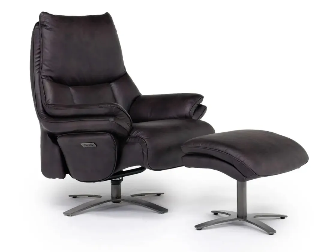 Mor Furniture Geneva Chair & Ottoman In