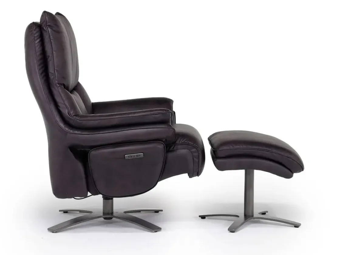 Mor Furniture Geneva Chair & Ottoman In