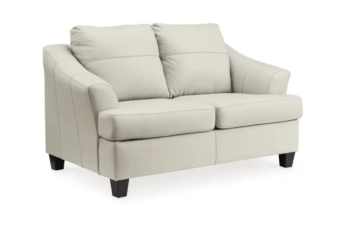 Mor Furniture Genoa Loveseat In Leather