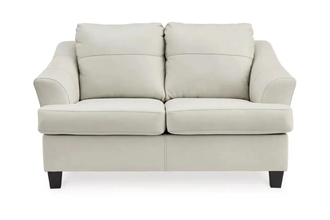 Mor Furniture Genoa Loveseat In Leather