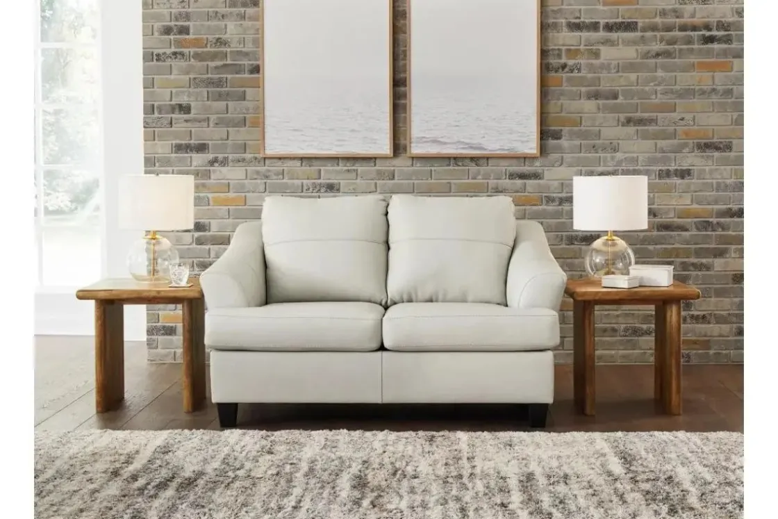 Mor Furniture Genoa Loveseat In Leather
