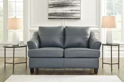 Mor Furniture Genoa Loveseat In Leather