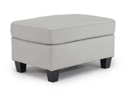 Mor Furniture Genoa Ottoman In Leather