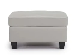Mor Furniture Genoa Ottoman In Leather
