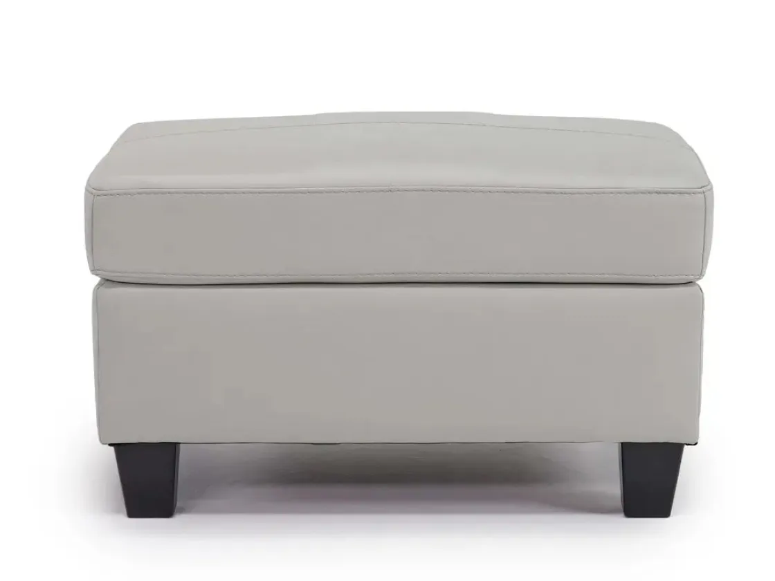 Mor Furniture Genoa Ottoman In Leather