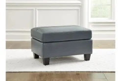 Mor Furniture Genoa Ottoman In Leather