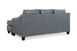 Mor Furniture Genoa Sofa Chaise In Coconut Leather