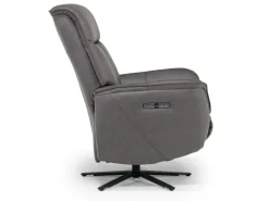 Mor Furniture Gentry Power Swivel Recliner In Gellar Birch