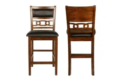 Mor Furniture Gia Counter Height Stool In Gray, Set Of 2