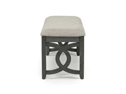 Mor Furniture Gia Dining Bench In Dark Brown