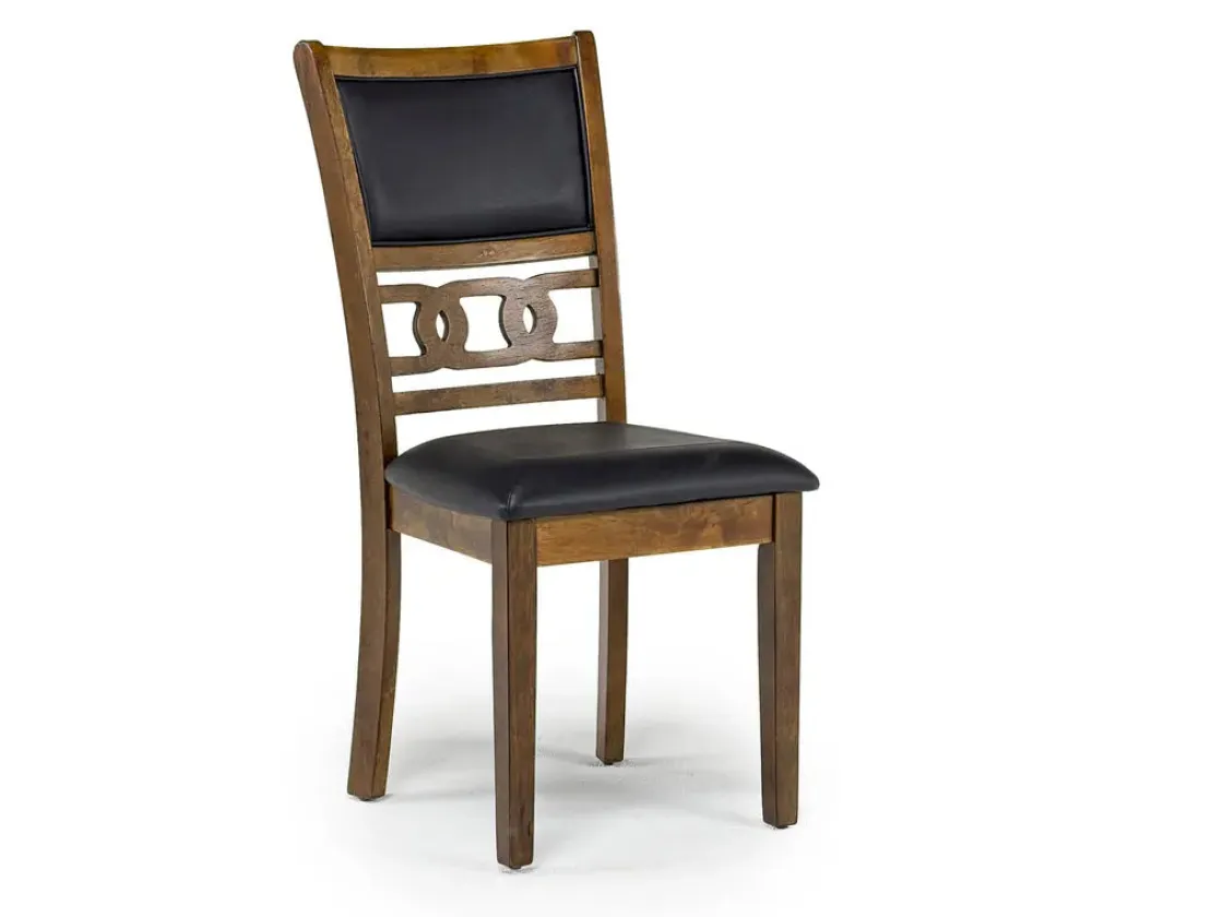 Mor Furniture Gia Dining Table & 4 Chairs In Dark Brown