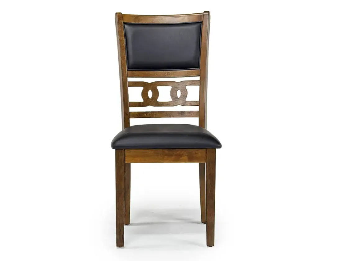 Mor Furniture Gia Dining Table & 4 Chairs In Dark Brown