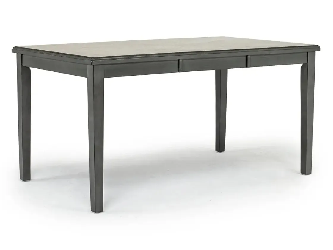 Mor Furniture Gia Dining Table & 4 Chairs In Dark Brown