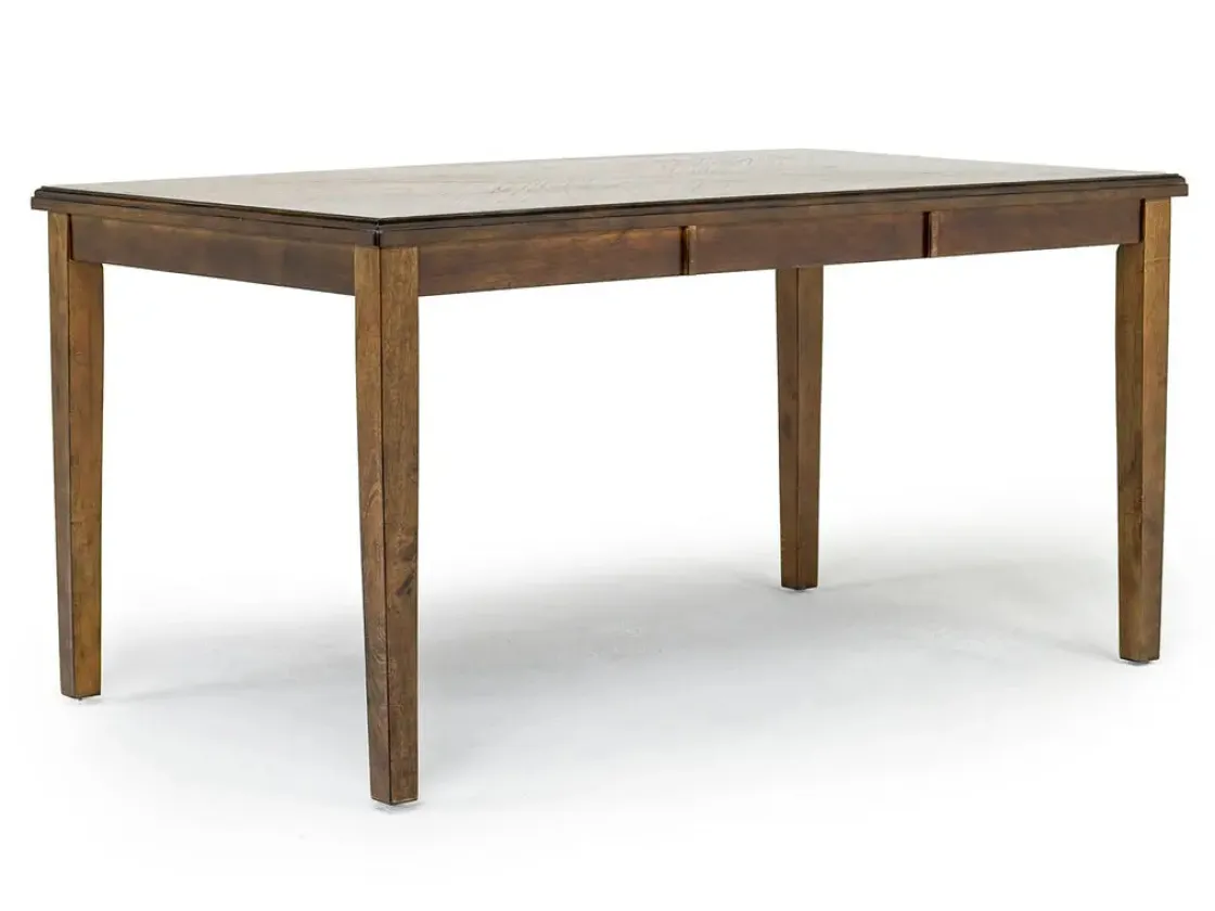 Mor Furniture Gia Dining Table & 4 Chairs In Dark Brown