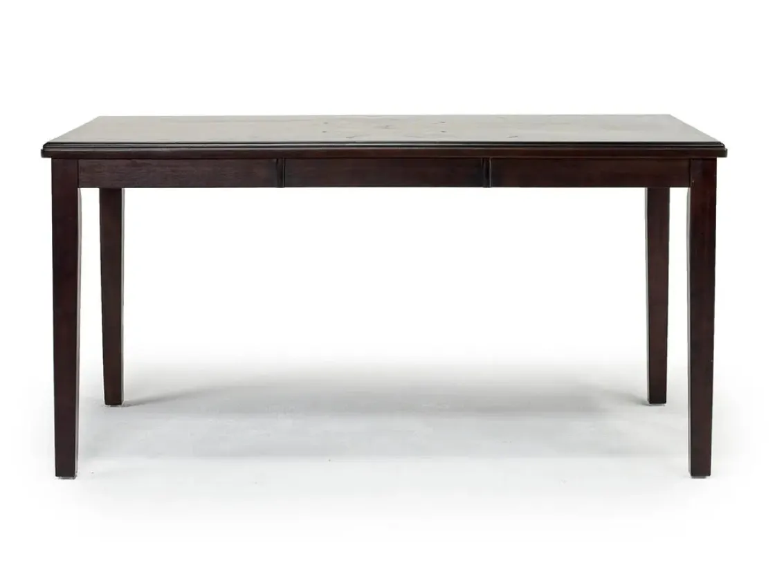Mor Furniture Gia Dining Table & 4 Chairs In Dark Brown