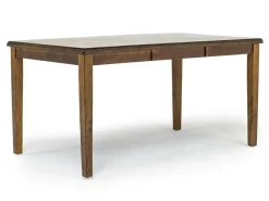 Mor Furniture Gia Dining Table, 4 Chairs & Bench In Light Brown