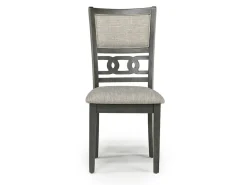 Mor Furniture Gia Extendable Round Dining Table & 2 Chairs In Dark Brown