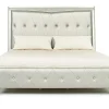 Mor Furniture Glendale Upholstered Bed In Platinum, Queen