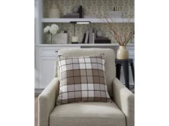 Mor Furniture Godricton Accent Pillow In Brown/Black/Cream